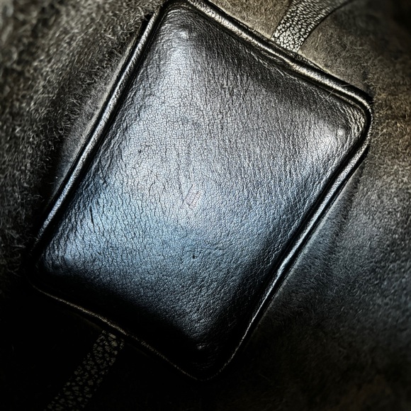 RARE🖤Hermes🖤Black Dalmatian Buffalo Leather Picotin 18 PM Bag - Picture 13 of 15